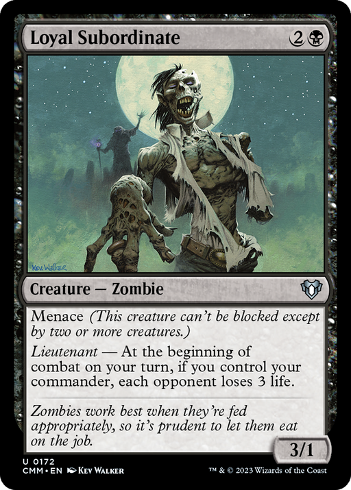 Loyal Subordinate (CMM-172) - Commander Masters - for just $0.07! 