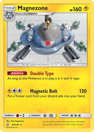Magnezone 060/236 - SM  Unified Minds Holofoil - for just $0.28! 