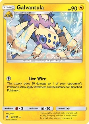 Galvantula 062/236 - SM  Unified Minds Reverse Holofoil - for just $0.23! 