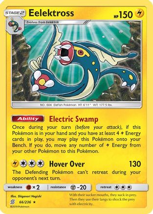 Eelektross 066/236 - SM  Unified Minds Holofoil - for just $0.15! 