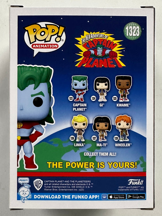 Funko Pop! Animation Captain Planet #1323 New Adventures Captain Planet 2023 - for just $13! 