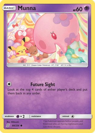 Munna 088/236 - SM  Unified Minds Reverse Holofoil - for just $0.34! 