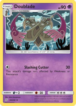 Doublade 094/236 - SM  Unified Minds - for just $0.06! 