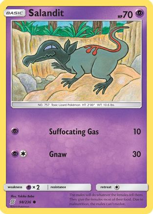 Salandit 098/236 - SM  Unified Minds - for just $0.05! 