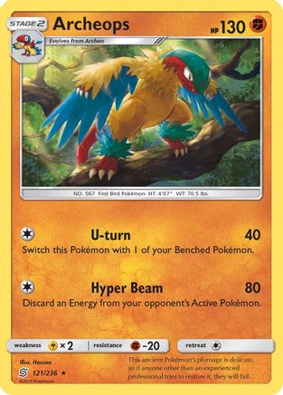 Archeops 121/236 - SM  Unified Minds Reverse Holofoil - for just $0.28! 