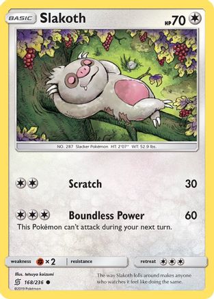 Slakoth 168/236 - SM  Unified Minds - for just $0.07! 