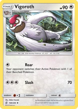 Vigoroth 169/236 - SM  Unified Minds - for just $0.08! 