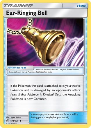 Ear-Ringing Bell 194/236 - SM  Unified Minds Reverse Holofoil - for just $0.23! 