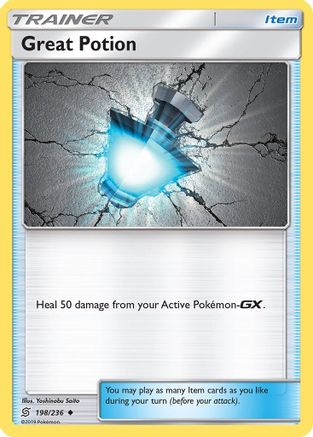 Great Potion 198/236 - SM  Unified Minds Reverse Holofoil - for just $0.20! 