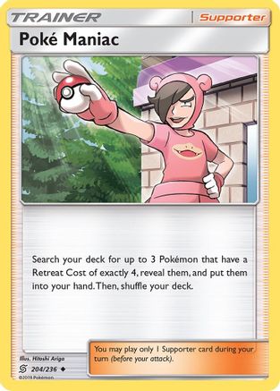 Poke Maniac 204/236 - SM  Unified Minds - for just $0.13! 