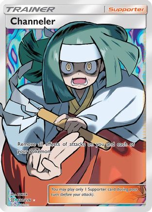 Channeler (Full Art) 232/236 - SM  Unified Minds Holofoil - for just $7.32! 