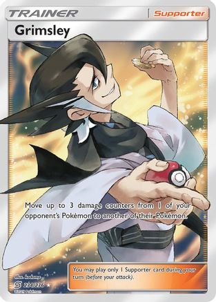 Grimsley (Full Art) 234/236 - SM  Unified Minds Holofoil - for just $7! 