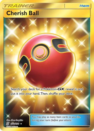 Cherish Ball (Secret) 250/236 - SM  Unified Minds Holofoil - for just $7.13! 