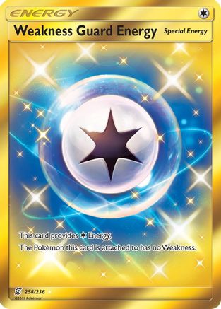 Weakness Guard Energy (Secret) 258/236 - SM  Unified Minds Holofoil - for just $3.63! 