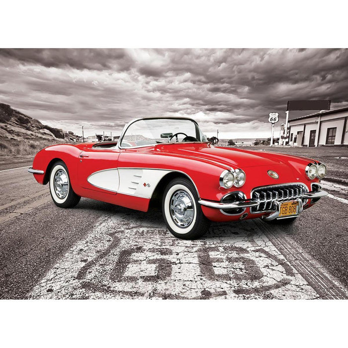 1959 Corvette Driving Down Route 66 1000 Piece Jigsaw Puzzle Eurographics - for just $21.99! 
