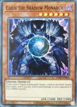 Caius the Shadow Monarch [OP19-EN004] Super Rare - for just $3.05! 