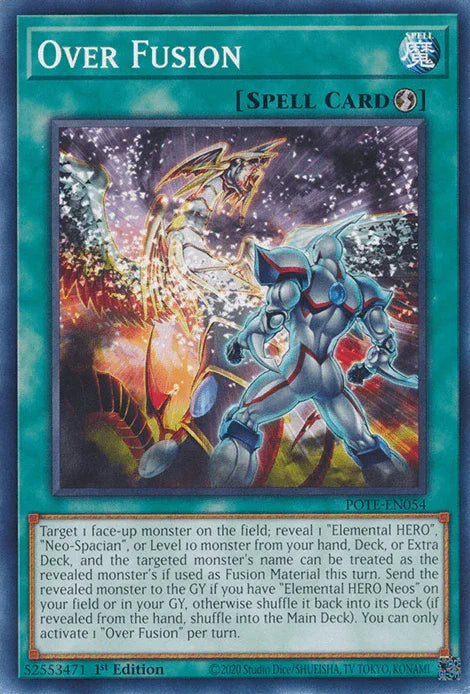Over Fusion [POTE-EN054] Common - for just $0.10! 