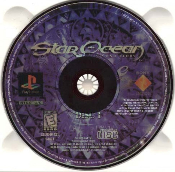 Star Ocean: The Second Story – PlayStation 1 (PS1) - for just $29.99! 