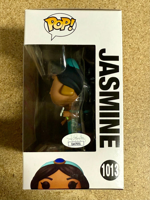 Linda Larkin Signed Princess Jasmine Funko Pop! #1013 Disney Aladdin JSA COA - for just $115! 