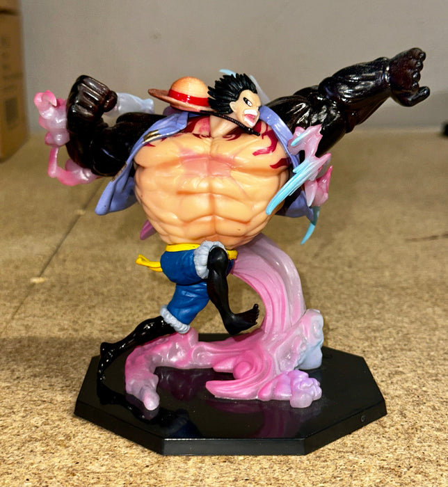 Anime One Piece Monkey D. Luffy Gear 4 (Four) Battle Scene Action Pose Statue - for just $15! 