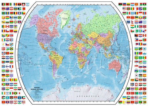 Puzzle: Political World Map - for just $25! 