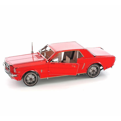 1965 Red Ford Mustang 3D Steel Model Kit Metal Earth - for just $11.99! 