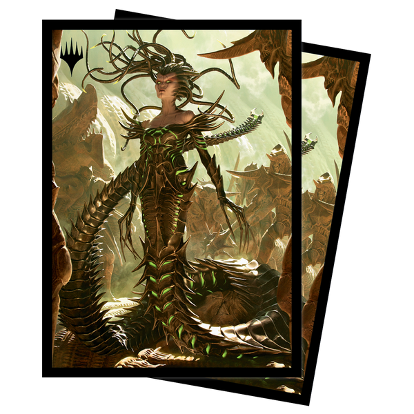Magic: the Gathering: Phyrexia All Will Be One Ixhel - Vraska, Betrayal’s Sting Deck Protector Sleeves (100ct) - for just $13.99! 