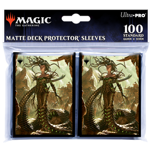 Magic: the Gathering: Phyrexia All Will Be One Ixhel - Vraska, Betrayal’s Sting Deck Protector Sleeves (100ct) - for just $13.99! 