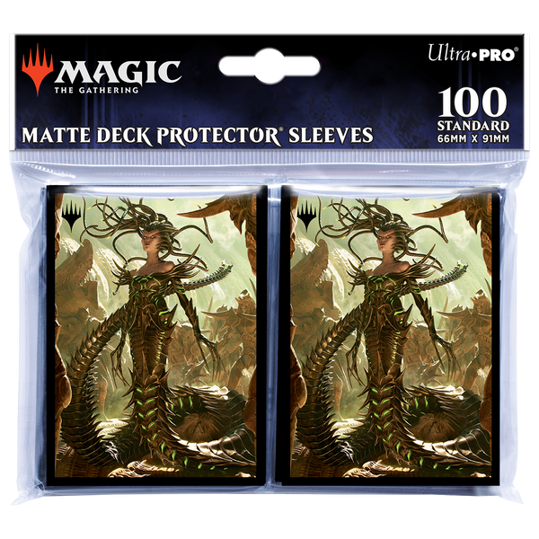 Magic: the Gathering: Phyrexia All Will Be One Ixhel - Vraska, Betrayal’s Sting Deck Protector Sleeves (100ct) - for just $13.99! 