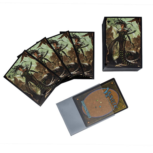 Magic: the Gathering: Phyrexia All Will Be One Ixhel - Vraska, Betrayal’s Sting Deck Protector Sleeves (100ct) - for just $13.99! 