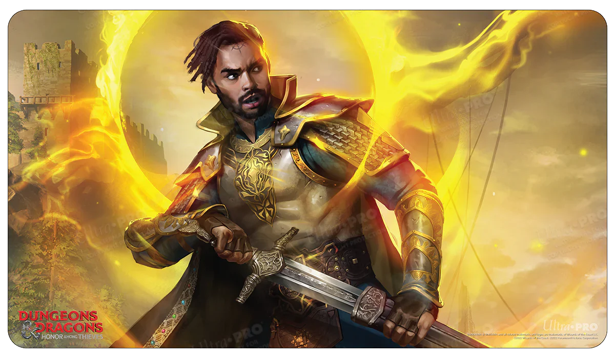 Ultra Pro D&D: Honor Among Thieves featuring Rege-Jean Page Playmat - for just $14.95! 