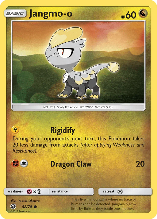 Jangmo-o (52/70) [Sun & Moon: Dragon Majesty] - for just $0.10! 