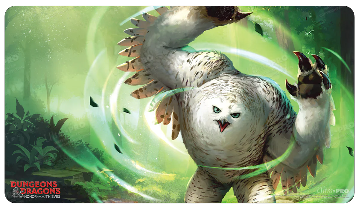 Ultra Pro D&D: Honor Among Thieves Owlbear Playmat - for just $14.95! 
