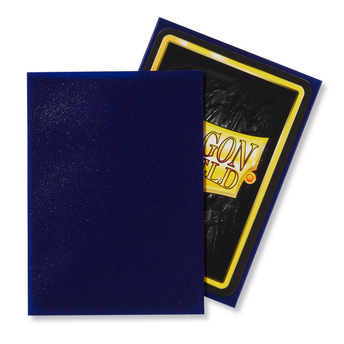 Dragon Shield: Standard 100ct Sleeves - Night Blue Botan (Matte) - for just $8.95! 