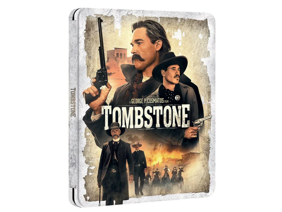 Tombstone - Limited Edition Steelbook (4K Ultra HD + Blu-ray + Digital) - for just $59.99! 