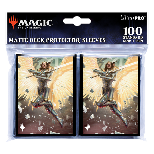 Magic: the Gathering - March of the Machine: Archangel Elspeth Deck Protector Sleeves (100ct) - for just $13.99! 