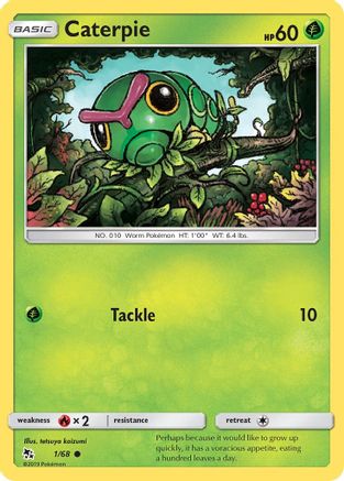Caterpie 001/68 - Hidden Fates - for just $0.08! 