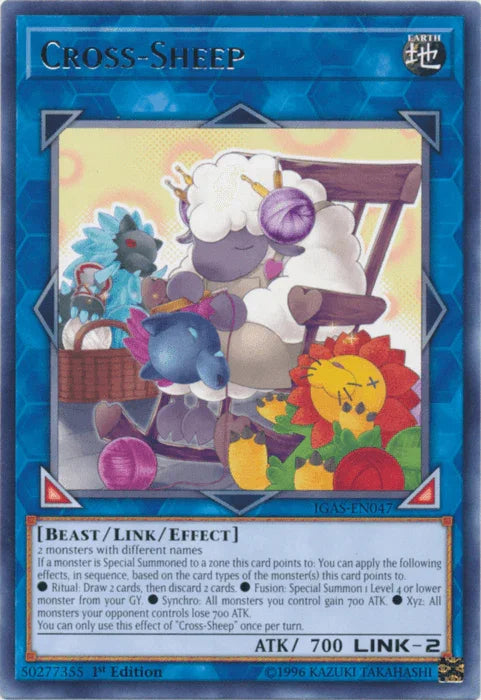Cross-Sheep [IGAS-EN047] Rare - for just $0.15! 