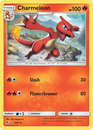 Charmeleon 008/68 - Hidden Fates - for just $0.10! 