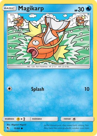 Magikarp 015/68 - Hidden Fates - for just $0.15! 