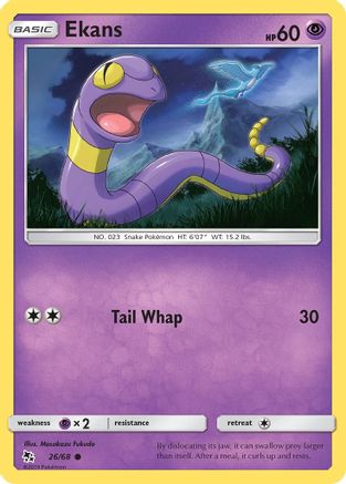 Ekans 026/68 - Hidden Fates - for just $0.05! 
