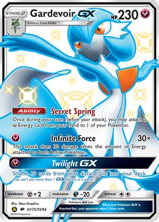 Gardevoir GX SV75/SV94 - Hidden Fates Shiny Vault Holofoil - for just $23.54! 