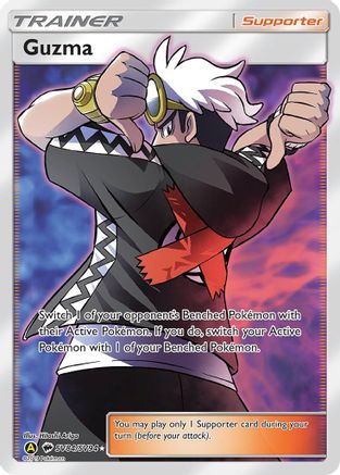 Guzma SV84/SV94 - Hidden Fates Shiny Vault Holofoil - for just $11.50! 