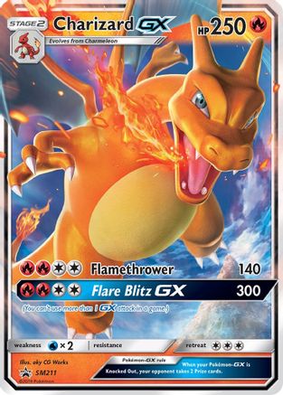 Charizard GX SM211/248 - SM Promos Holofoil - for just $3.89! 