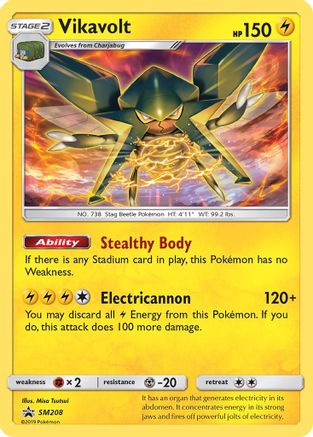 Vikavolt SM208/248 - SM Promos Holofoil - for just $0.23! 