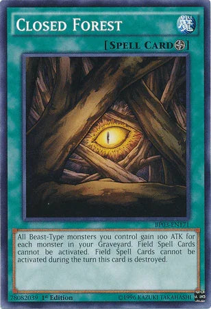Closed Forest [BP03-EN171] Common - for just $0.45! 