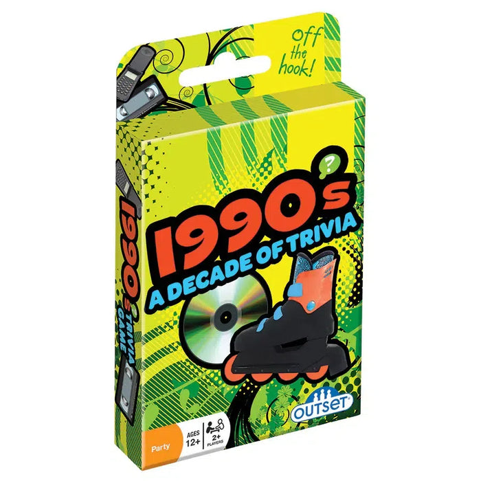 1990s A Decade of Trivia Card Game Outset - for just $7.99! 