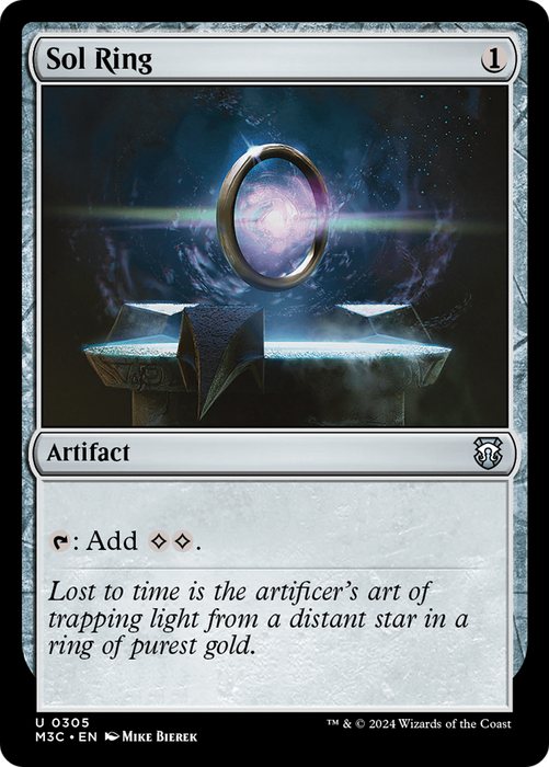 Sol Ring (M3C-305) - Modern Horizons 3 Commander - for just $0.49! 