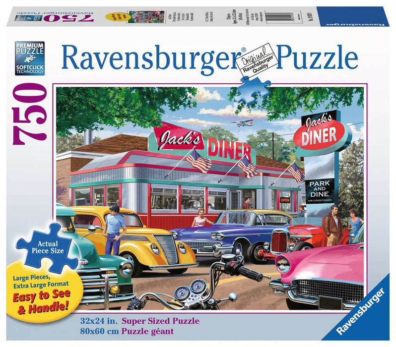 Puzzle: Large Format - Meet You at Jack's - for just $24.99! 
