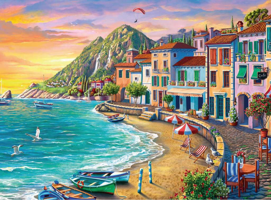 Puzzle: Large Format - Romantic Sunset - for just $24.99! 